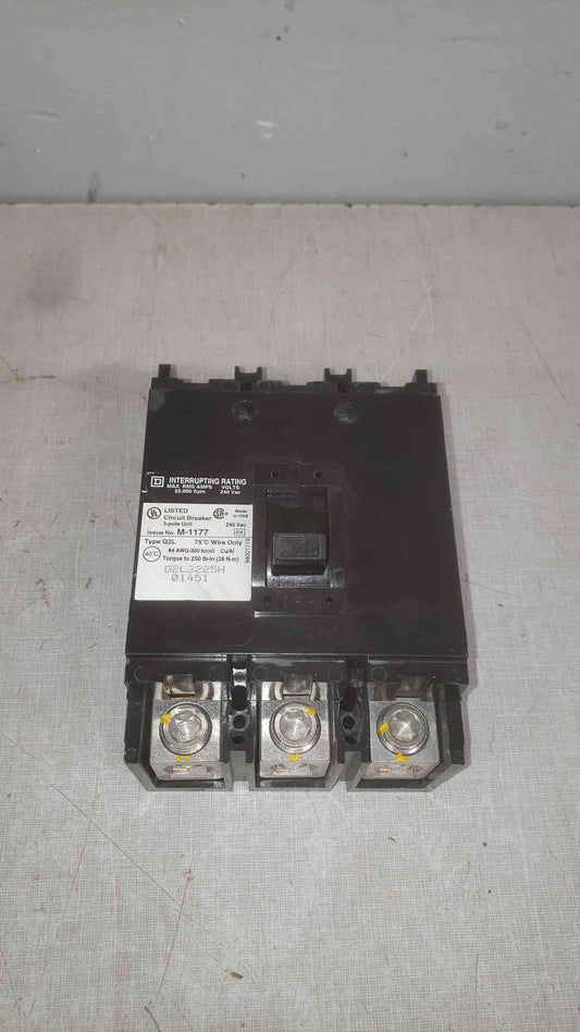 Square D 225A 3P 240VAC Breaker Q2L3225H (SKU: 111169)