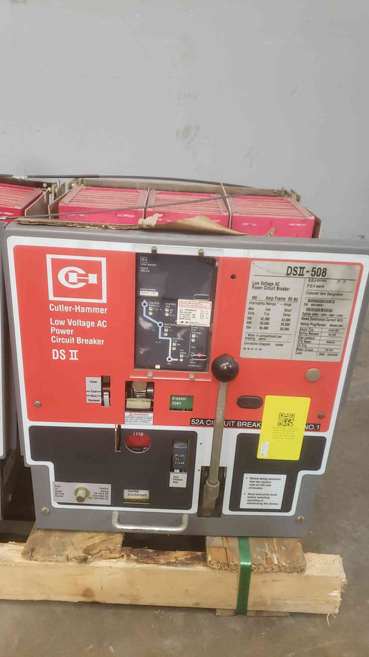 Cutler-Hammer 800A 120VAC AC Power Circuit Breaker DSII-508 (SKU: 111160)