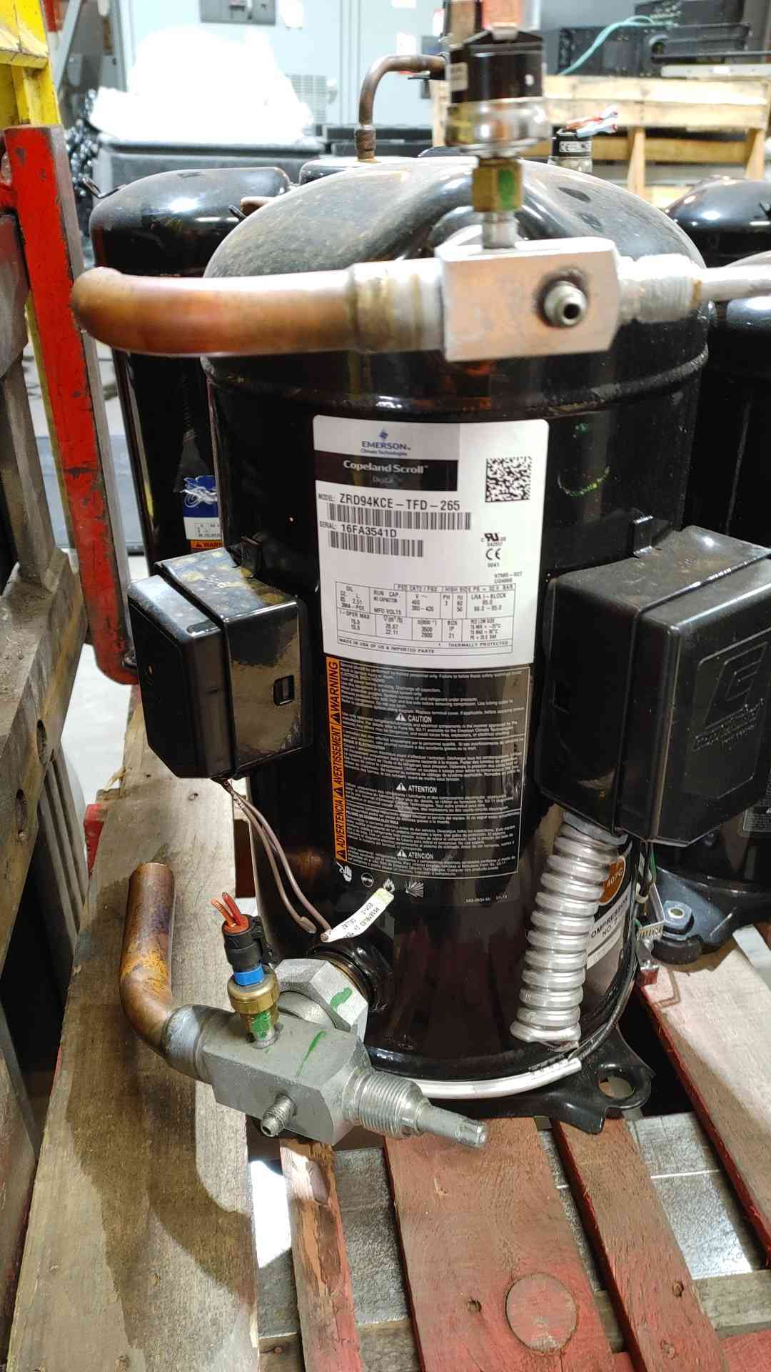 Copeland Scroll 460 380-420 3PH Compressor ZRD94KCE-TFD-265 (SKU: 111229)