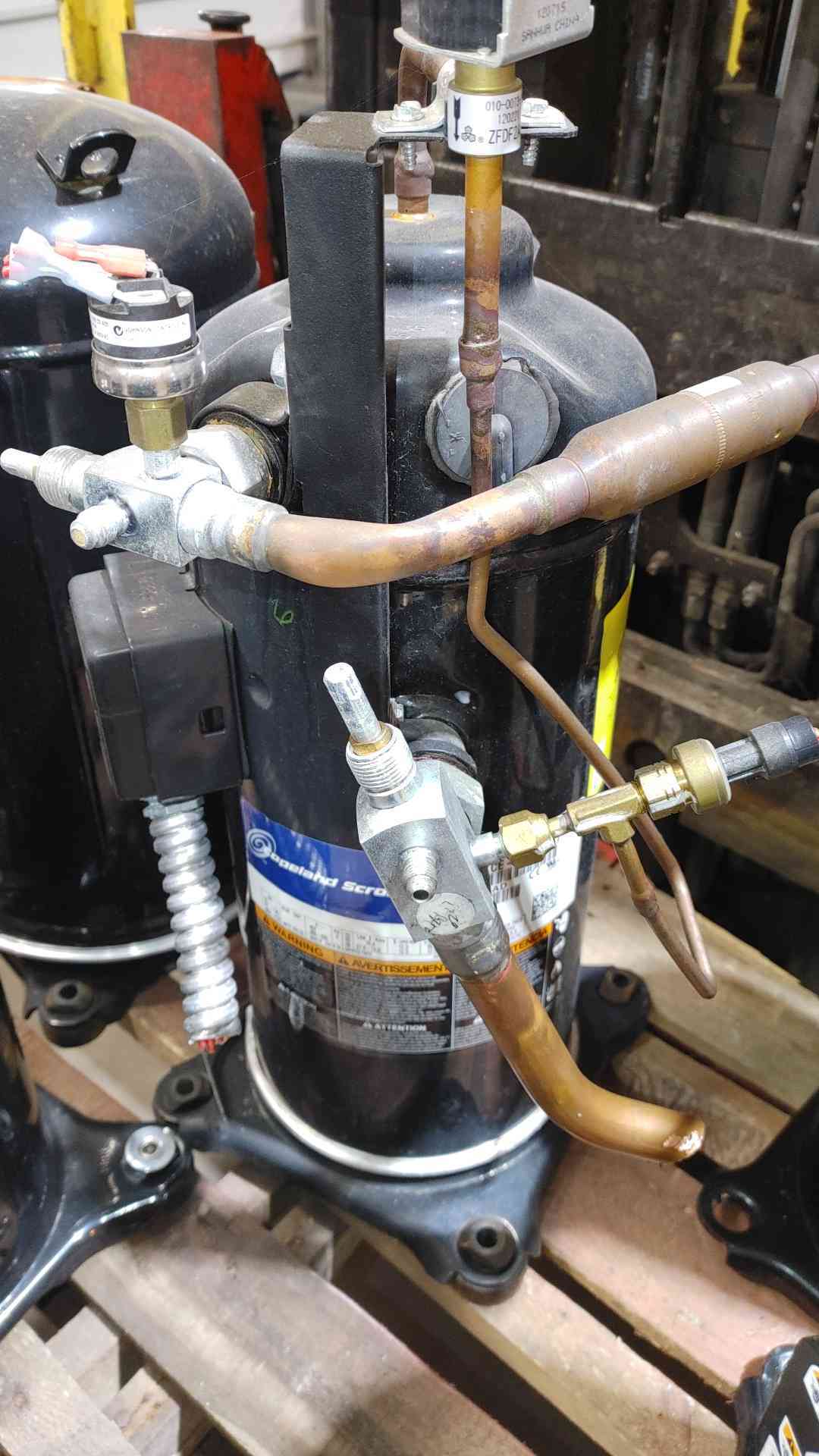 Copeland Scroll 460 380-420 3PH Compressor ZRD72KCE-TFD-261 (SKU: 111231)