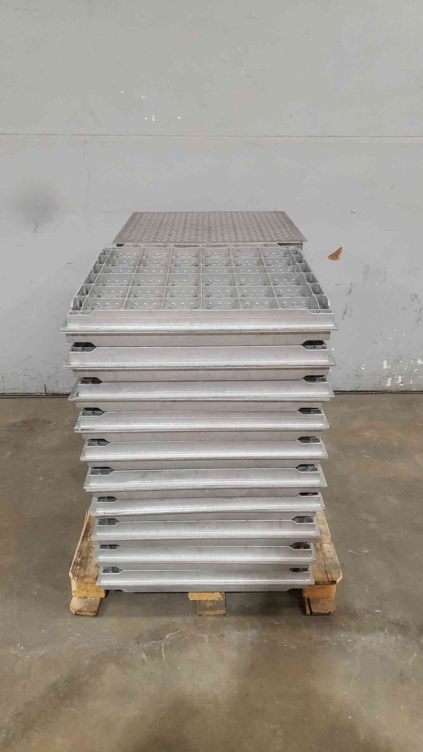 2x2 Aluminum Perforated Floor Tile Tate (SKU: 111283)