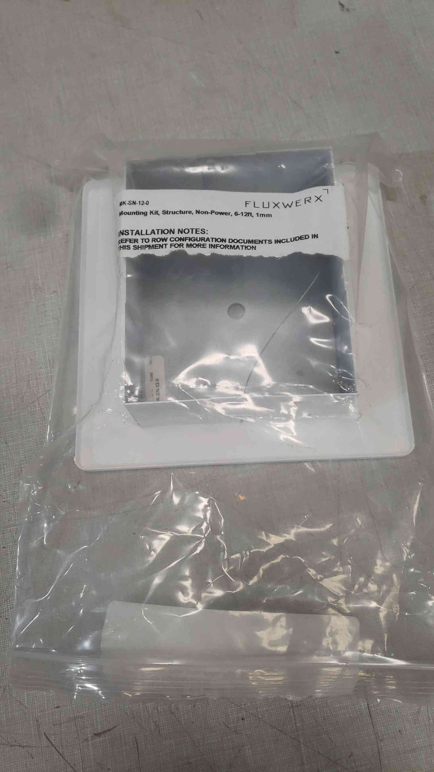 New Fluxwerx Mounting Kit, Structure, Non-Power 6-12ft 1mm MK-SN-12-0 (SKU: 111311)
