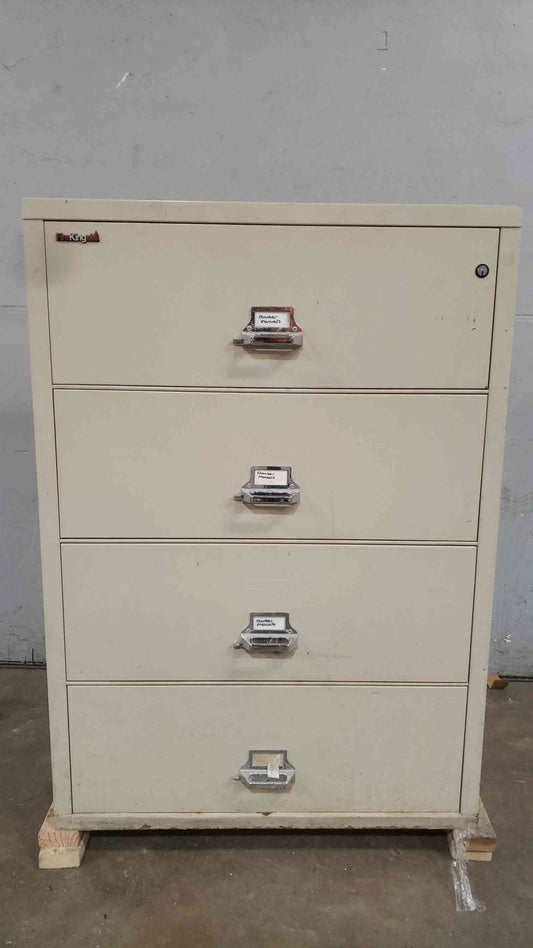 FireKing 4 Tier Fire Proof Filing Cabinet(SKU: 111296)