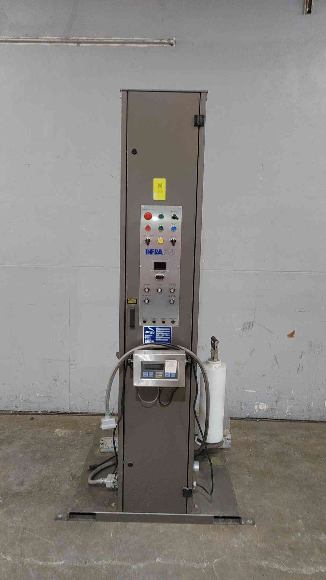 ARPAC 4000LBS Capacity 120V 1PH 15A Wrapping Machine Control W/ Turn Table & Ramp SW-4007W-L (SKU: 111389)