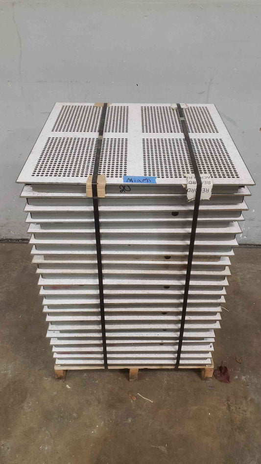 2x2 Perforated Raised Floor Tile PERF1000 (SKU: 111409)