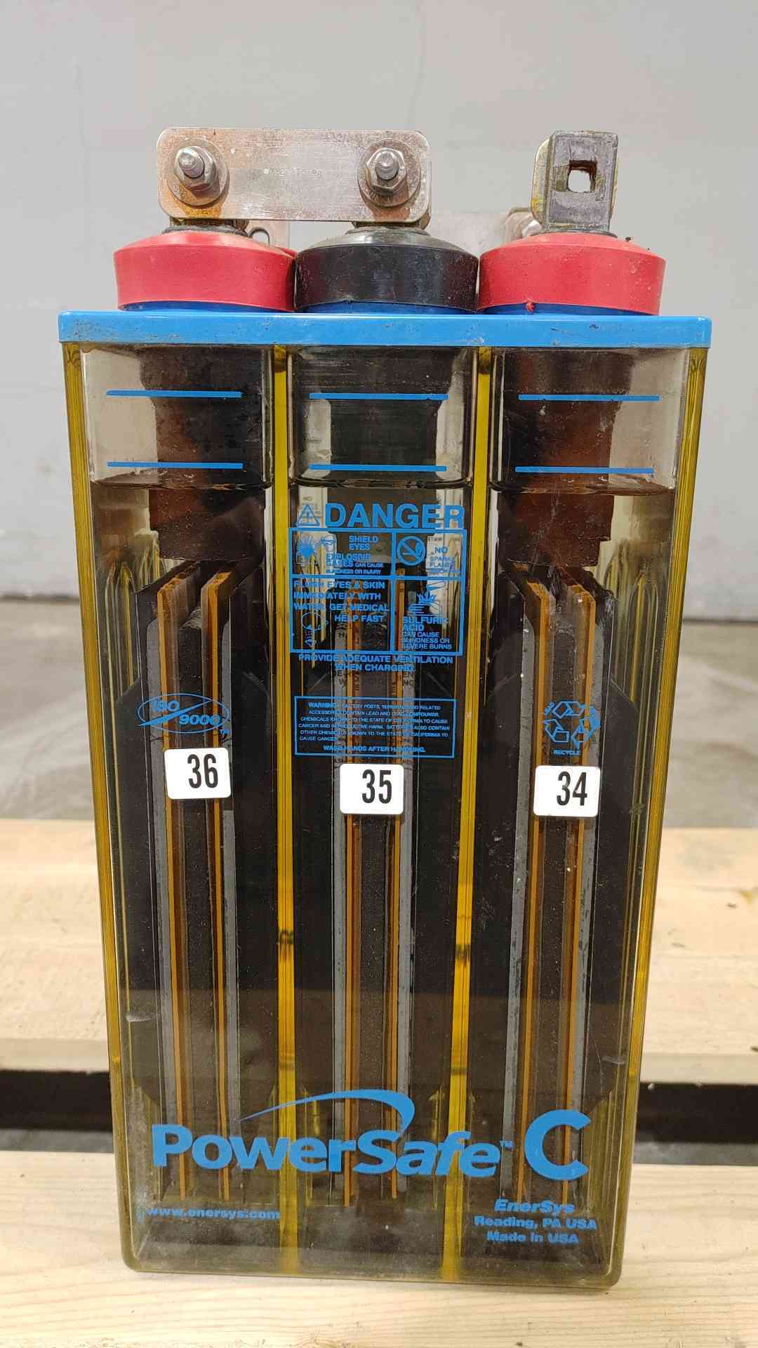 PowerSafe 3CC-3M 6V 50Ah Wet Cell Battery(SKU: 111483)