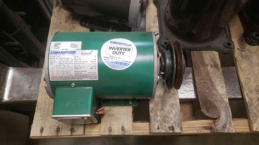 Marathon Electric 1.5HP 208-230/460 3PH Motor DQF 145TTDR4126DA (SKU: 111485)