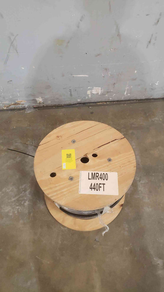 NEW Times Microwave 440FT Low-Loss Flexible Outdoor Rated Coax Roll LMR400 (SKU: 111568)