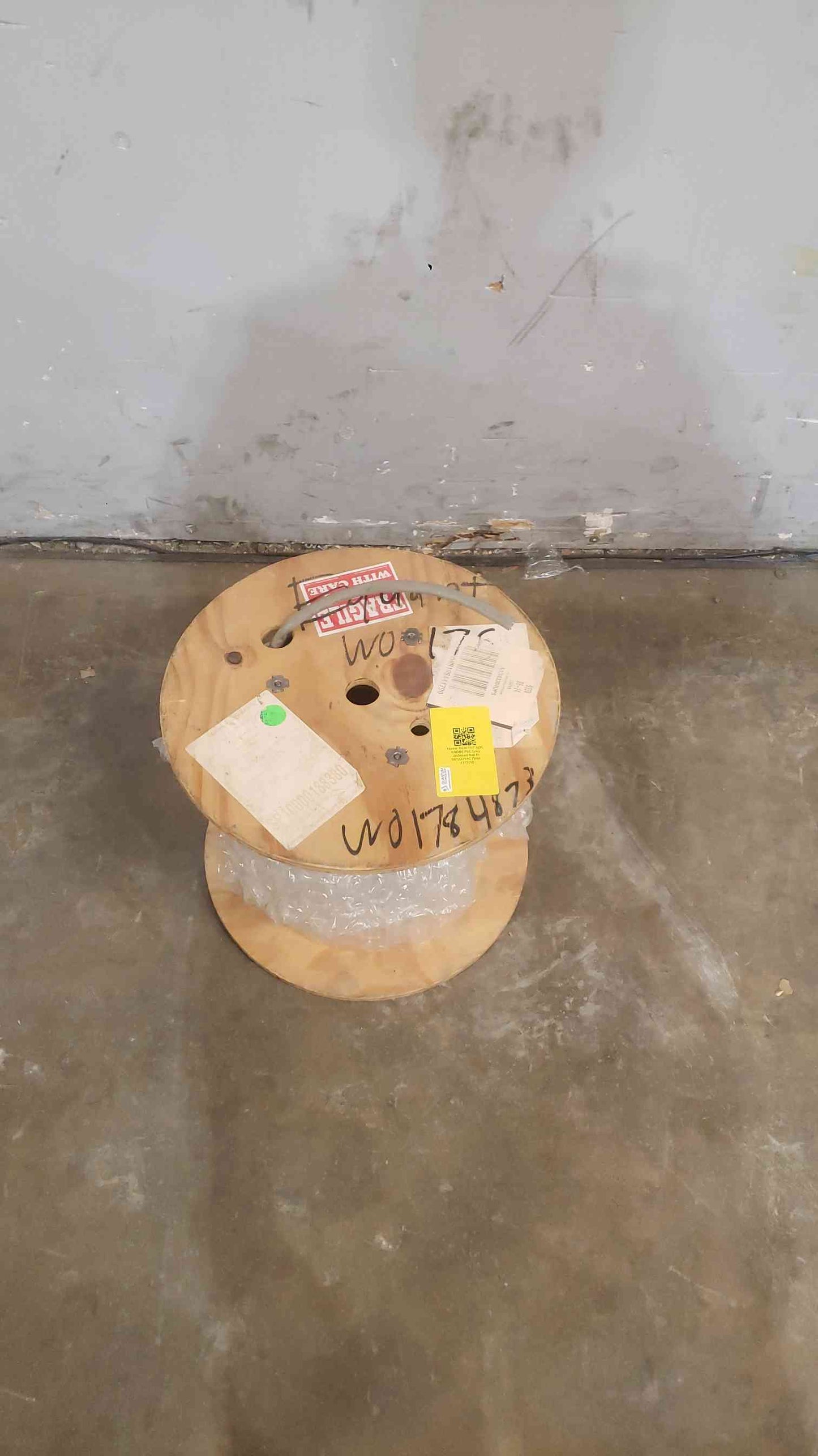 NEW 117' ADC KRONE PVC Grey Jacketed Roll N-001222YAC (SKU: 111570)