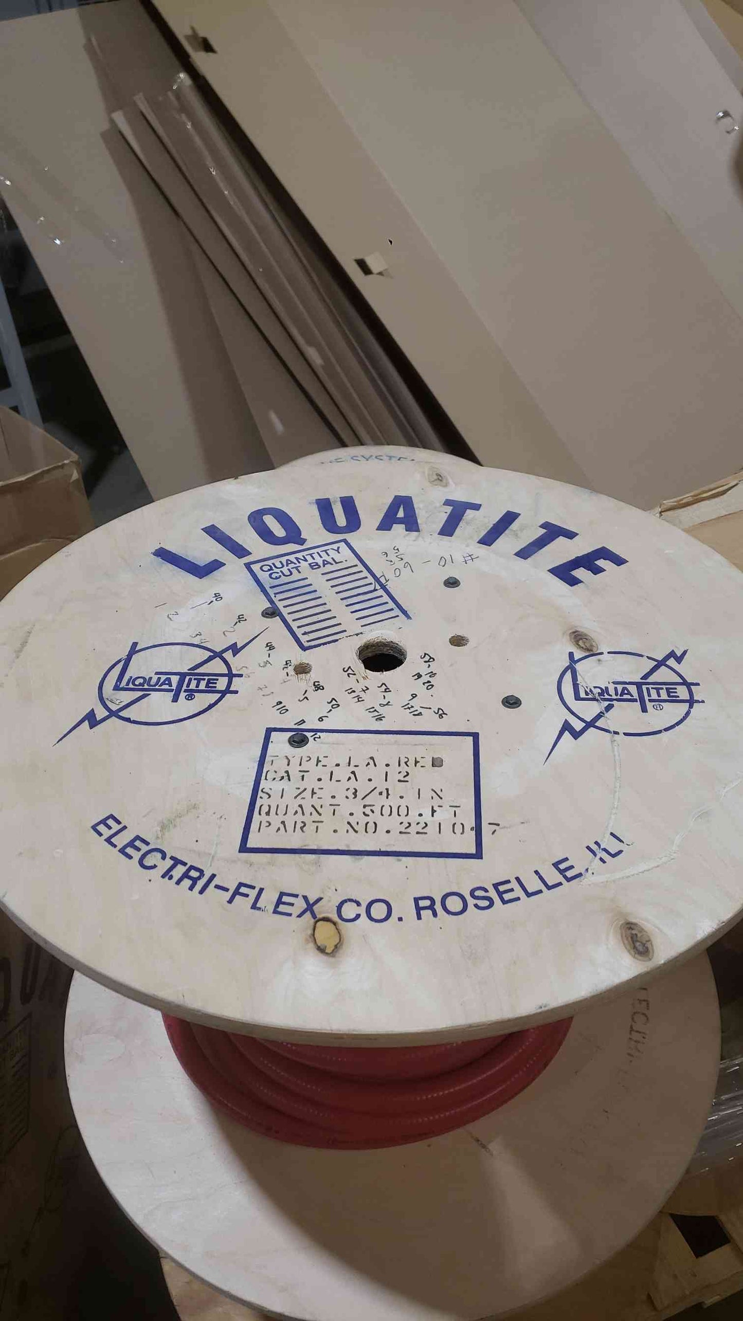 Electri-Flex Open Red Liquid Tight Conduit 2210.7 (SKU: 111564)