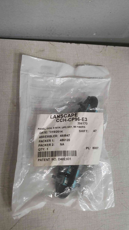 NEW Box Of 20 Corning LANscape CCH Connector Panel CCH-CP96-E3(SKU: 111628)