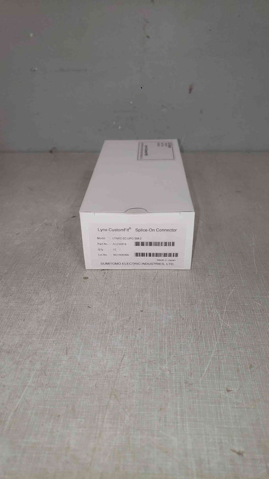 NEW Box Of 10 Sumitomo Electric Splice-On Connector LYNX2-SC.UPC-SM-2 (SKU: 111679)
