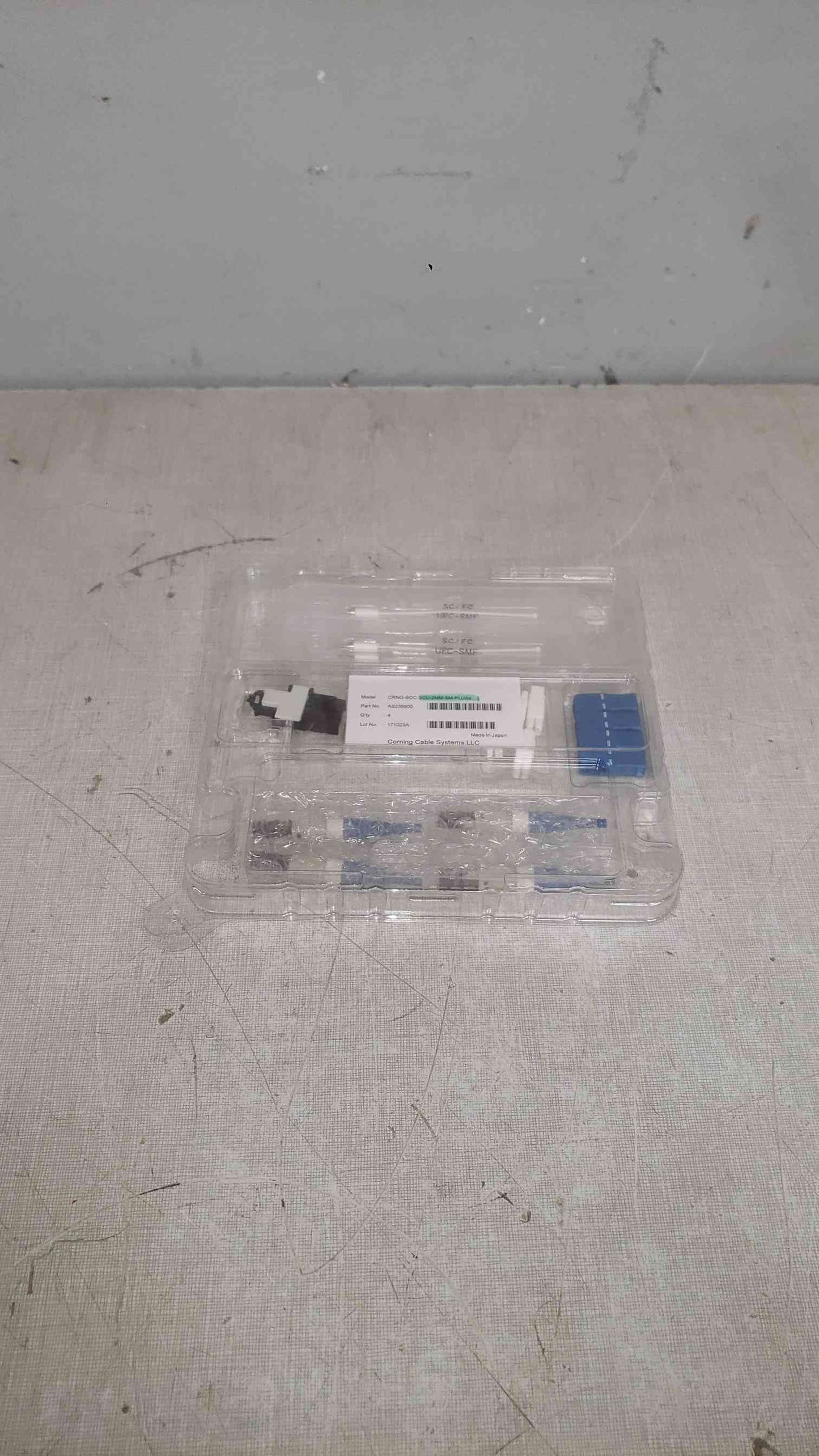 NEW Box Of 4 Corning Splice Kit CRNG-SOC-SCU-2MM-SM-PLUS4 (SKU: 111681)