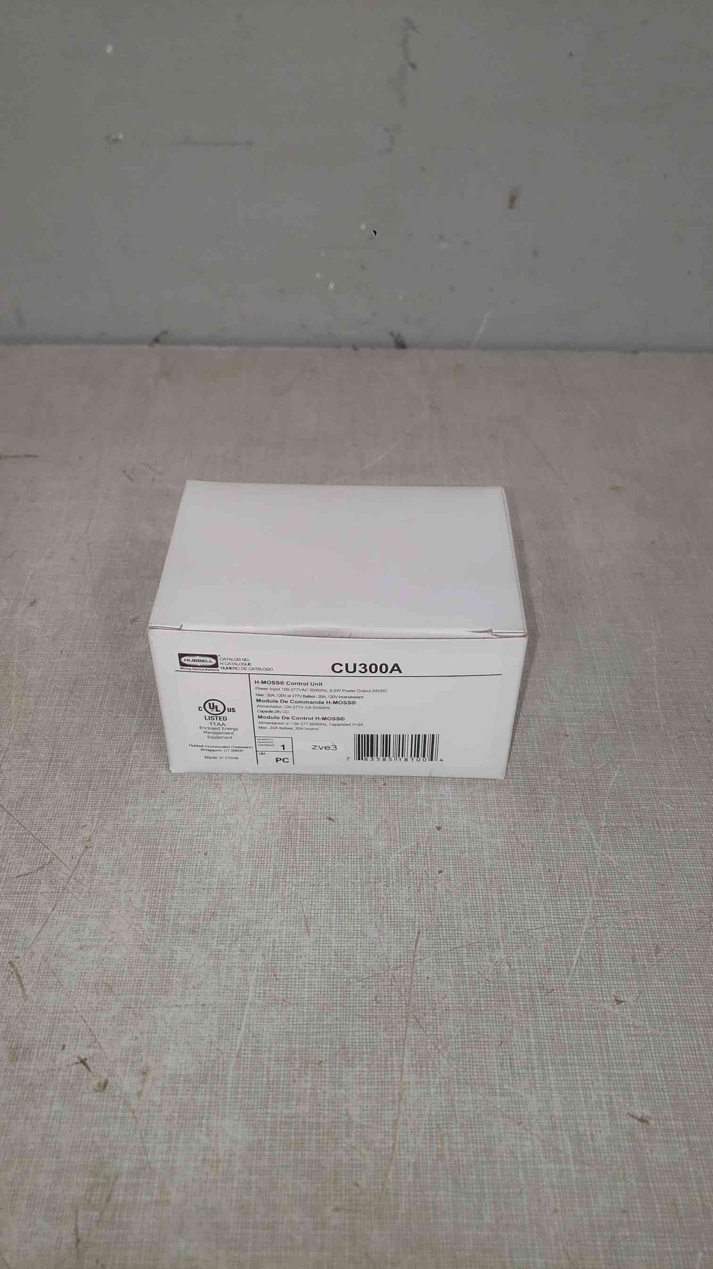 New Hubbell H-MOSS Control Unit 100-277VAC 50/60Hz CU300A (SKU: 111702)
