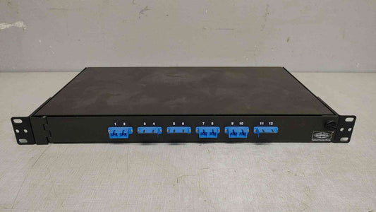 Hubbell OPTIchannel Rack Mount Panel 6SC Duplex Adapters(SKU: 111759)