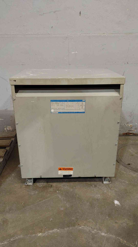 GE 75KVA 480v x 208/120v 3PH Transformer 9T23B3874 (SKU: 111969)
