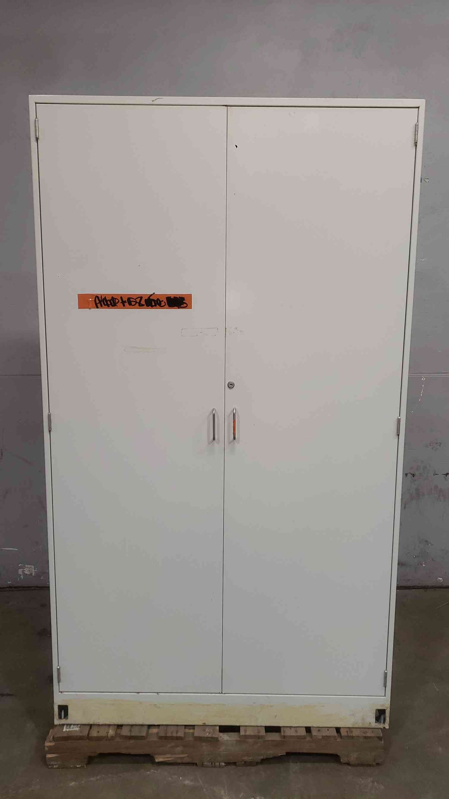 4' Fisher Hamilton Dual Solid Door Storage Cabinet (SKU: 112074)