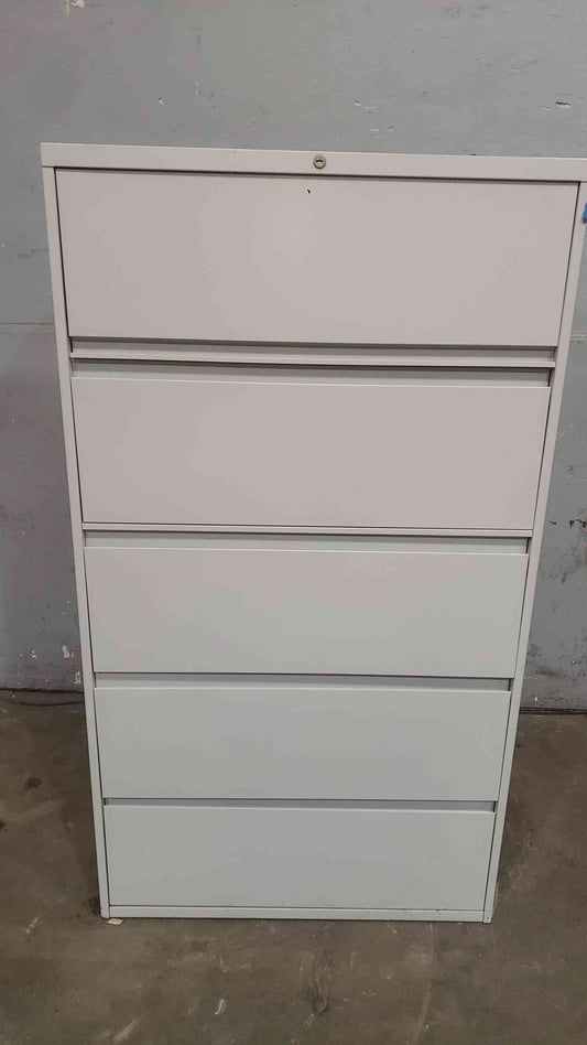 Steelcase 3' Five Tier Lateral Filing Cabinet (SKU: 112076)
