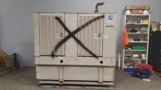 50KW Cummins 50DGCA 3PH Diesel 622.4 Hrs. (SKU: 112081)