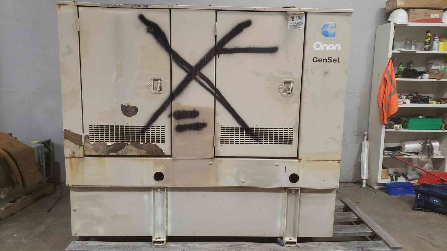 50KW Cummins 4BT 50DGCA 1&3PH Diesel 778 Hrs '96 (SKU: 112084)