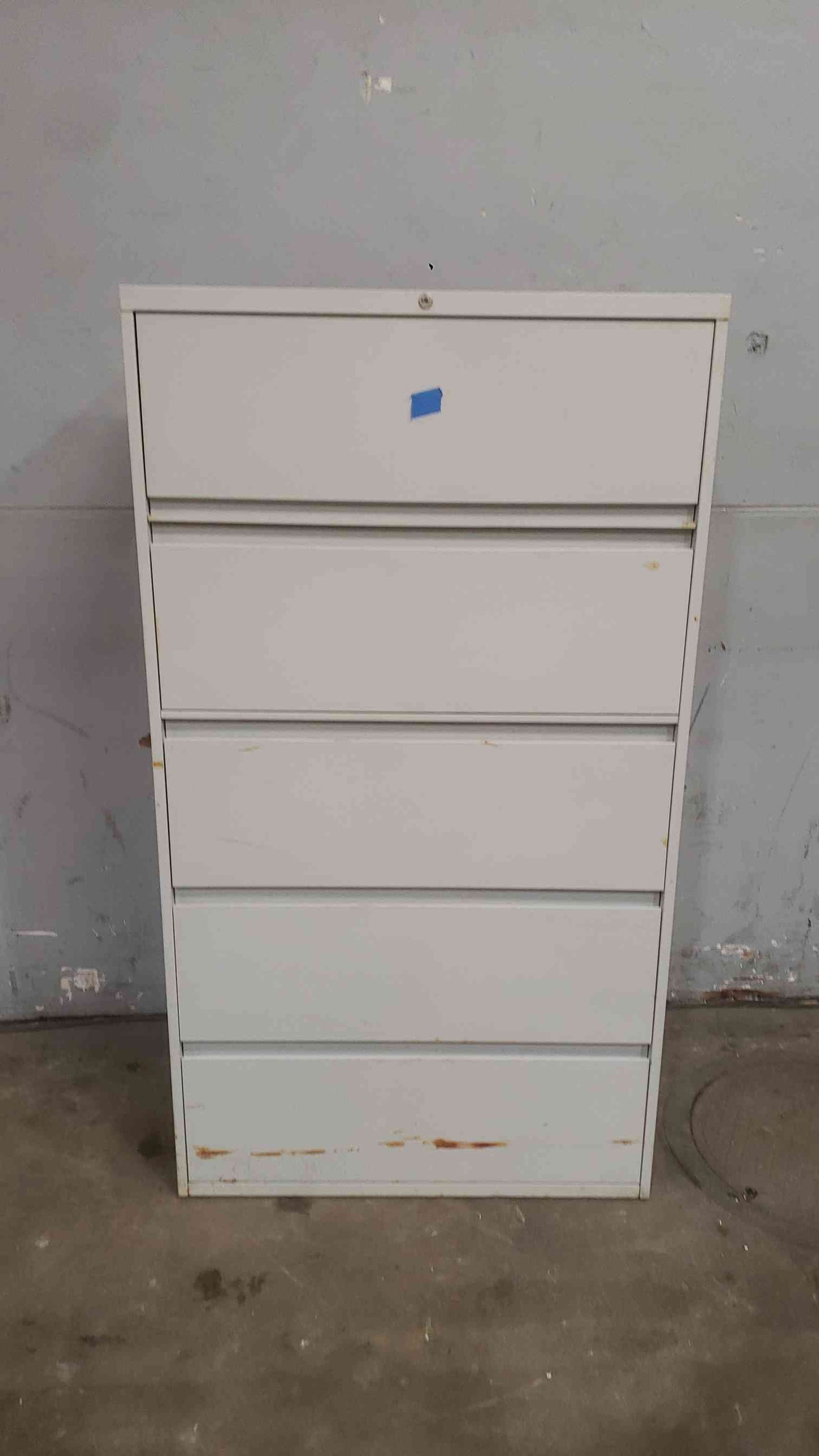 3' Steelcase Five Tier Lateral Filing Cabinet (SKU: 112091)