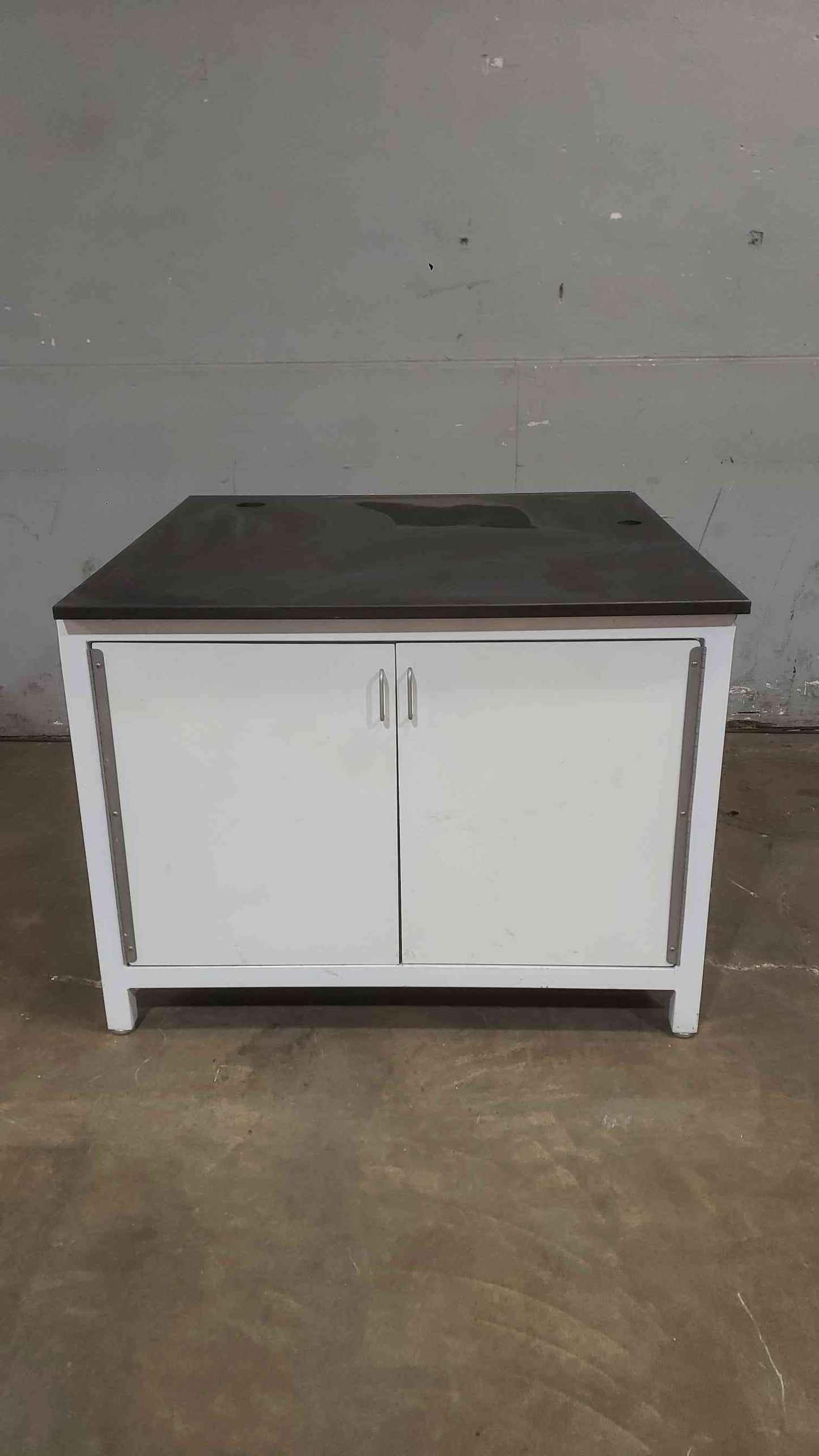 Jamestown 4'x4' Lab Table W/ 2 Doors (SKU: 112098)