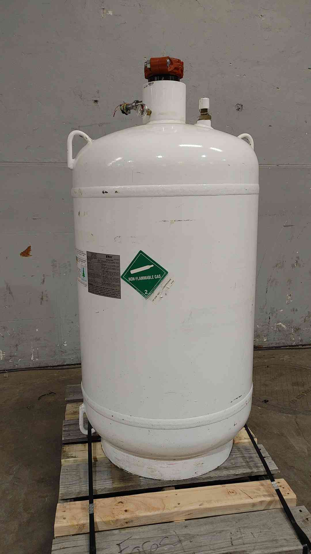 FIKE 487 LBS FM-200 Clean Agent Fire Suppression Tank (SKU: 112125)