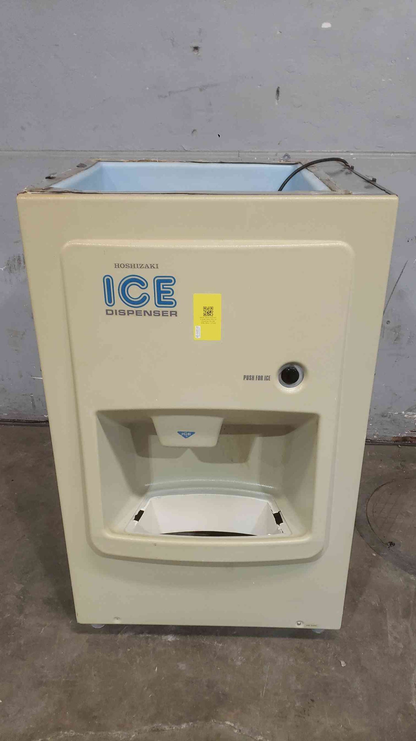 AS-IS Hoshizaki 115VAC 60Hz 1PH Ice Dispenser Bin DB-200C (SKU: 112124)