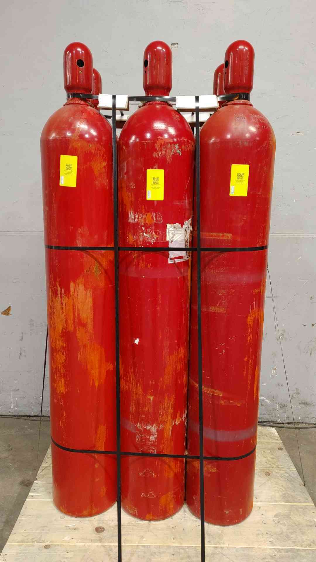 Ansul 435 CU FT Inergen Fire Suppression Cylinder CO2 (SKU: 112128)