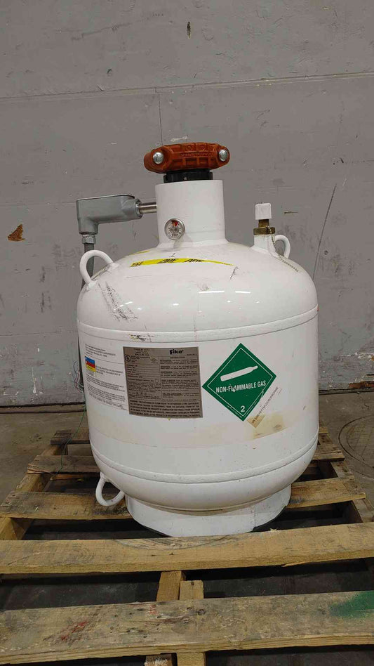 FIKE 200lbs FM-200 Clean Agent Fire Suppression Tank (SKU: 112133)