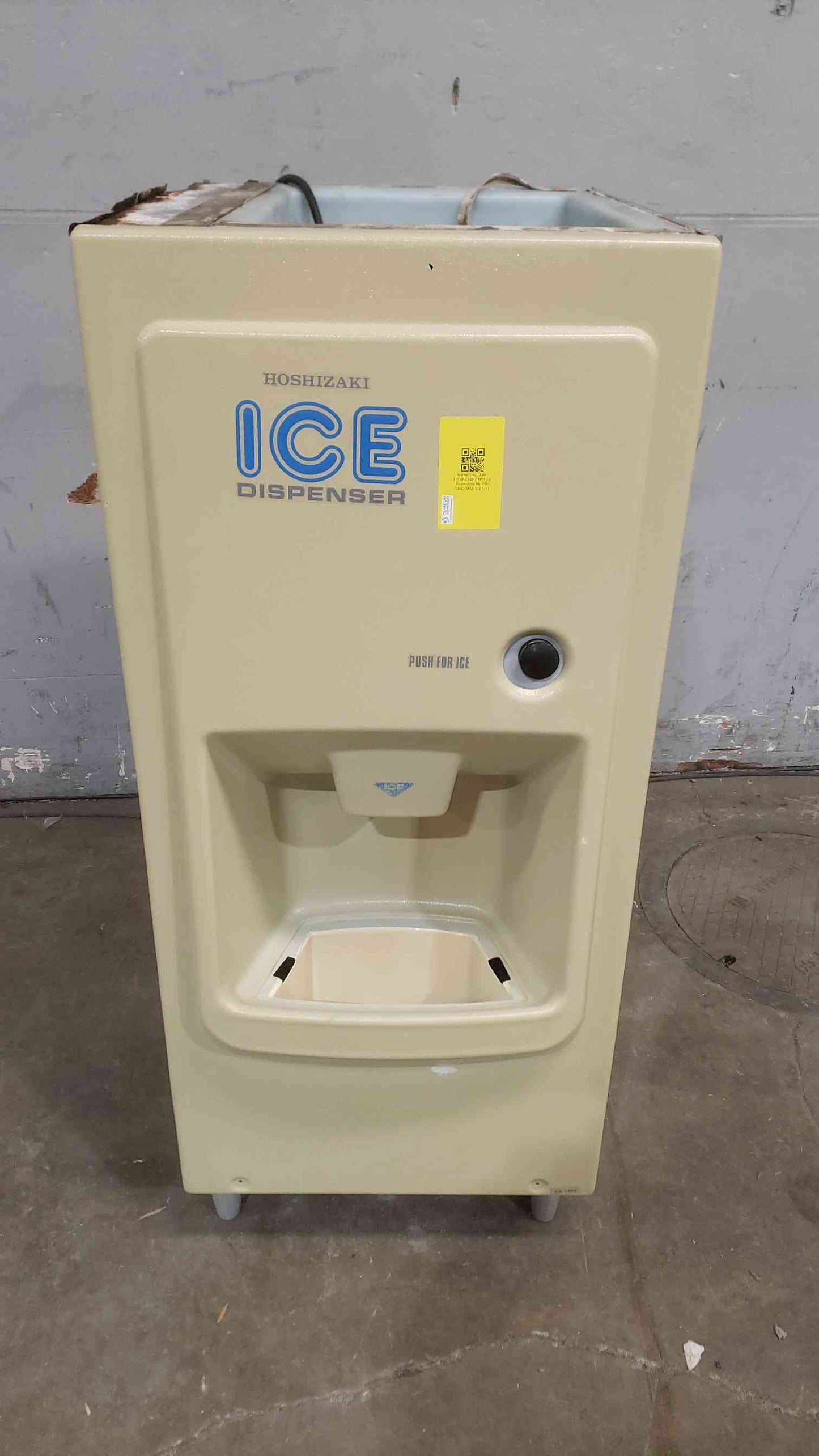 Hoshizaki DB-130C 22" Ice Dispensing Bin - 130lb Storage - 115V - Compact (SKU: 112136)