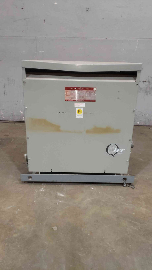 75KVA GE 480v x 208Y/120v 3PH Class AA Transformer 9T23B3874 G 3 (SKU: 112176)