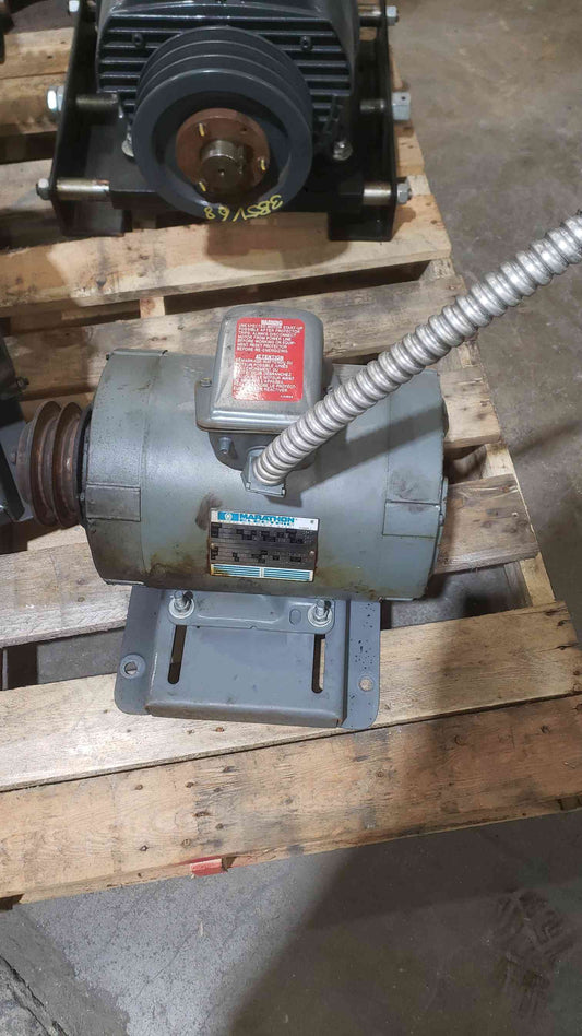 Marathon Electric 5HP 208-230/460 3PH Motors UPL 184TTDR8551AB L (SKU: 112221)