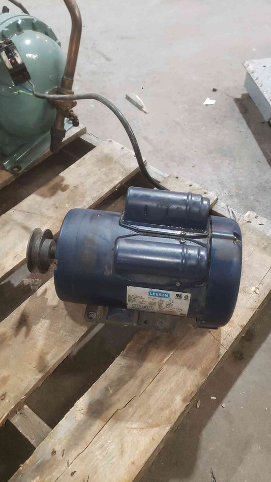 Leeson 2HP 115/208-230 1PH AC Motor C145K17FB24D (SKU: 112222)