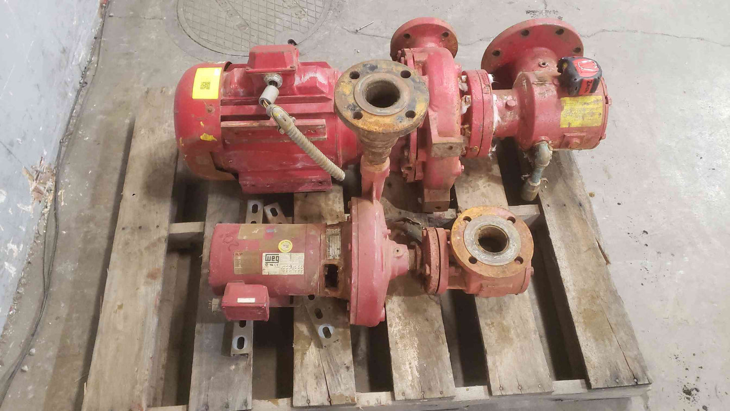Weg 2HP 208-230/460 3PH Motor & Water Pump (SKU: 112261)