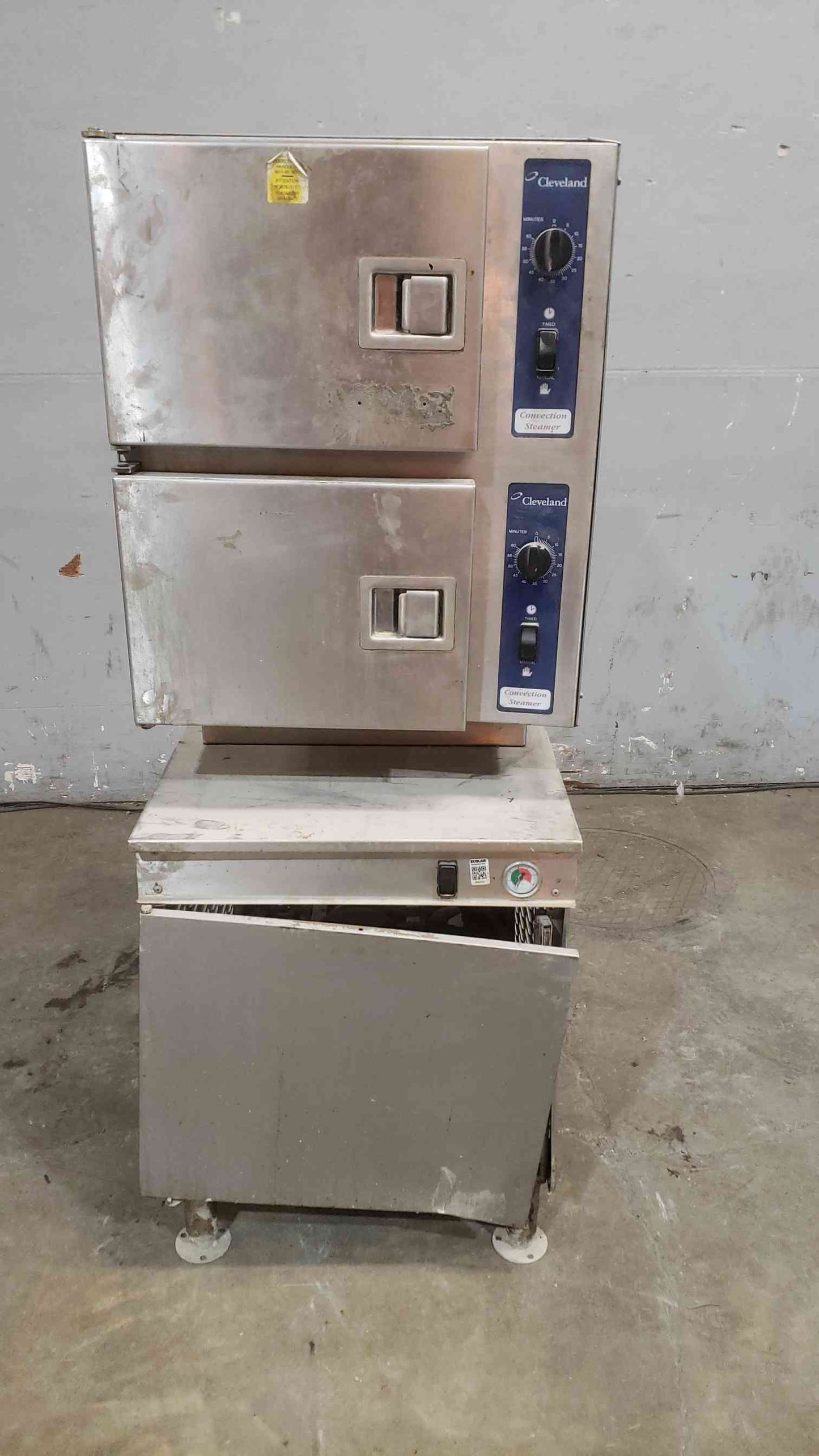 Cleveland Stainless Steel Dual Convection Steamer W/ Base (SKU: 112266)