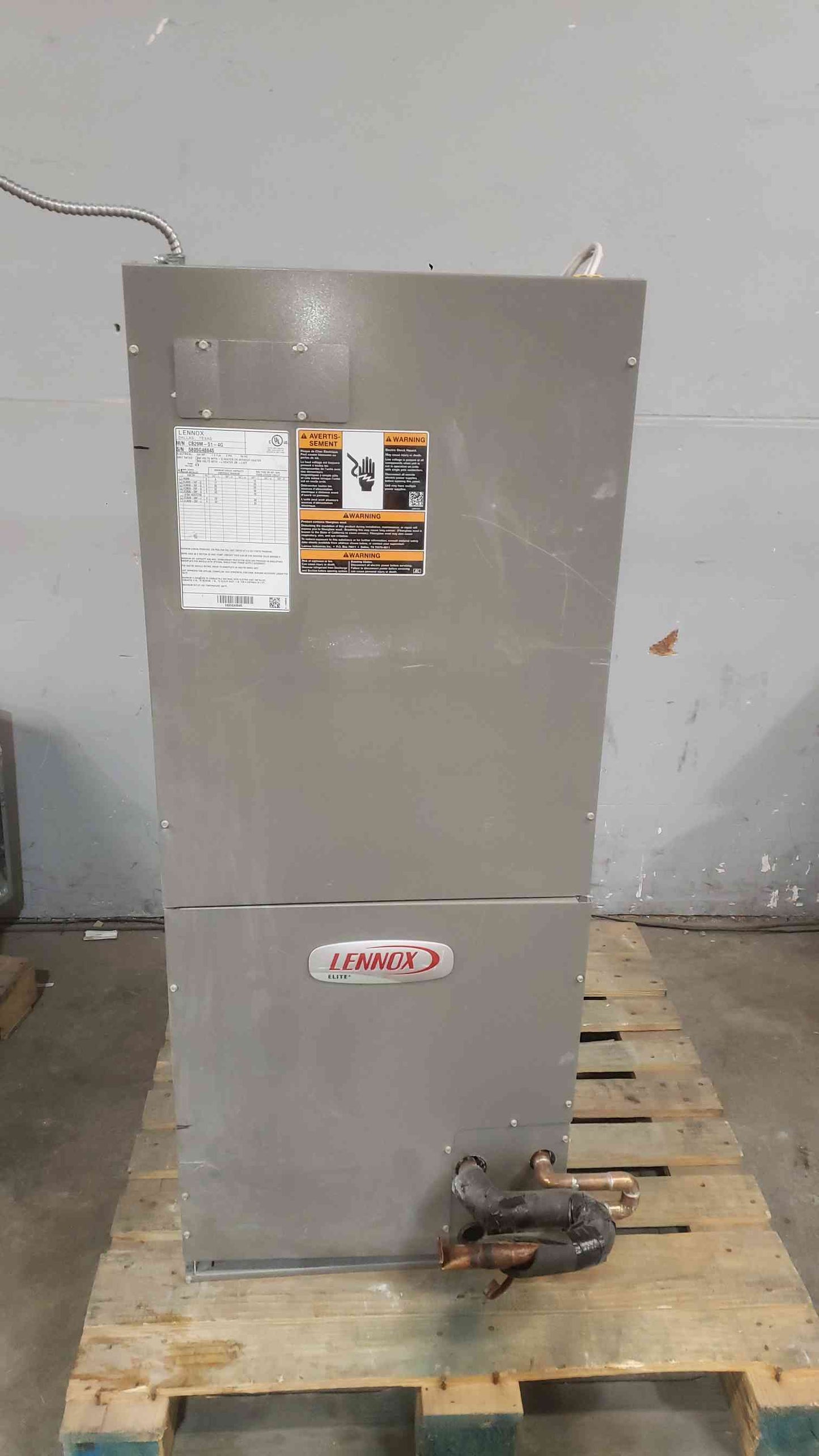 Lennox 3/4HP 480V 3PH Heating/Cooling Package CB29M-51-4G (SKU: 112299)