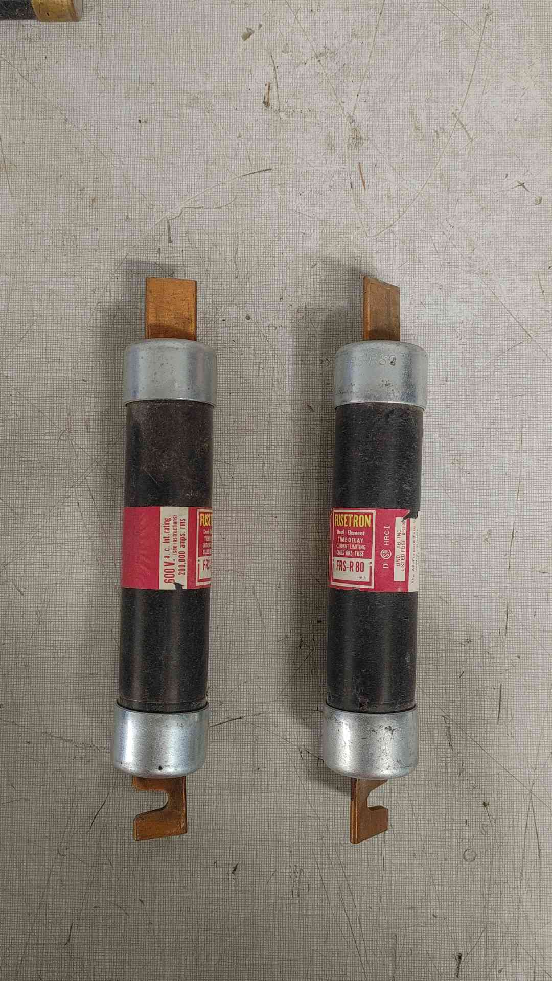 Bussmann 600V 80A Fusetron Fuse(SKU: 112301)