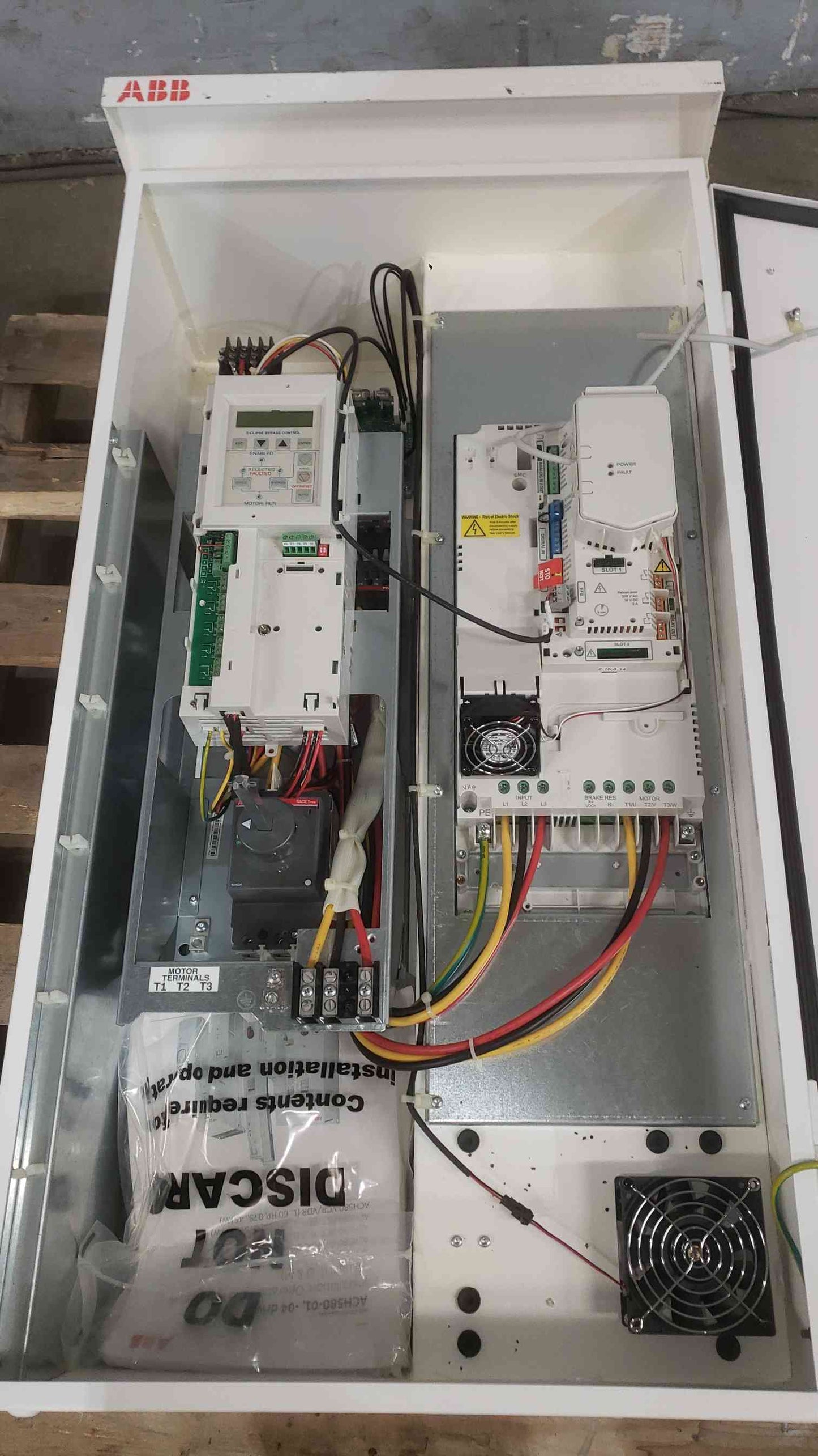 ABB ACH580-01 VFD Drive in Enclosure (SKU: 112303)