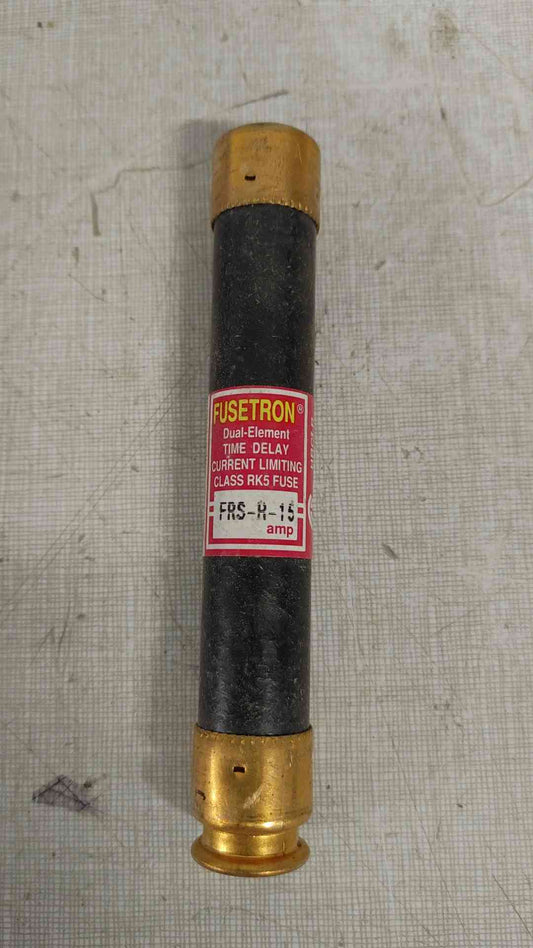 Bussman Fusetron FRS-R-15 Dual-Element Time Delay Fuse(SKU: 112308)