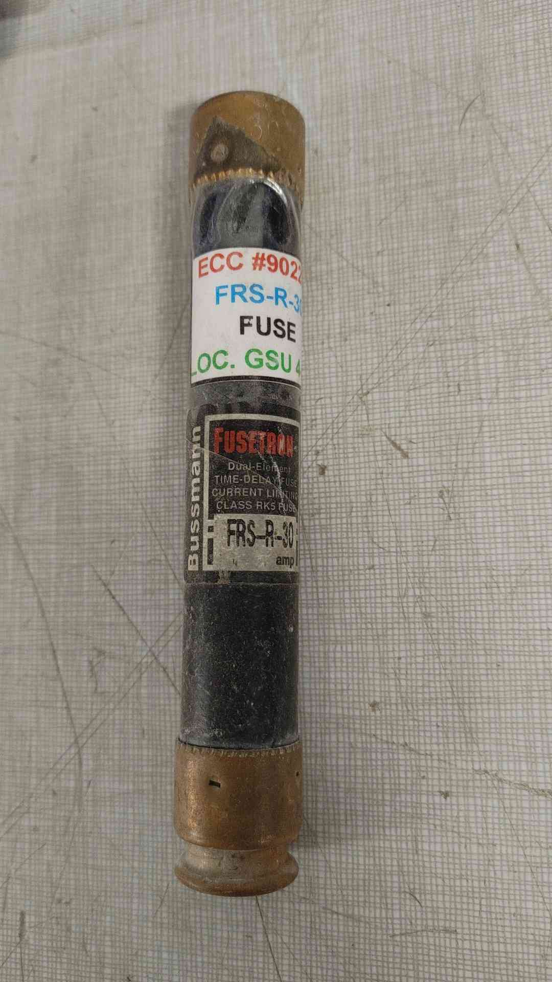 Bussman Fusetron FRS-R-30 Dual-Element Time Delay Fuse(SKU: 112317)
