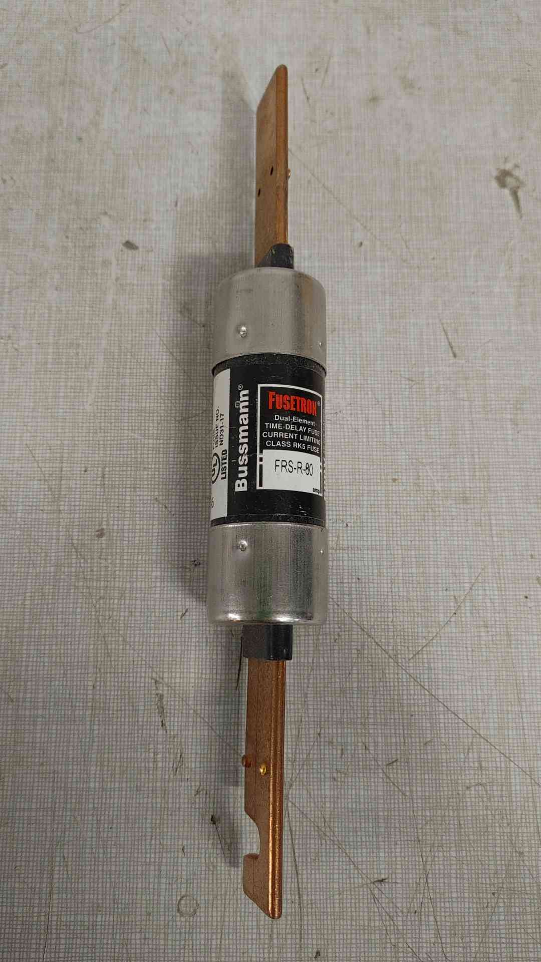 Bussmann FRS-R-80 600V 80A Fusetron Fuse(SKU: 112296)