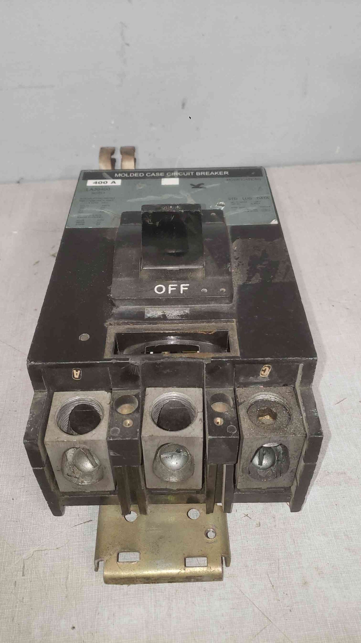 Square D 400A 600VAC 3 Pole Breaker LA36400 (SKU: 112325)