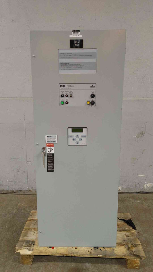 ASCO 7000 Series 600A 480V 3PH Power Transfer Switch ATS Group 5 Logic (SKU: 112357)