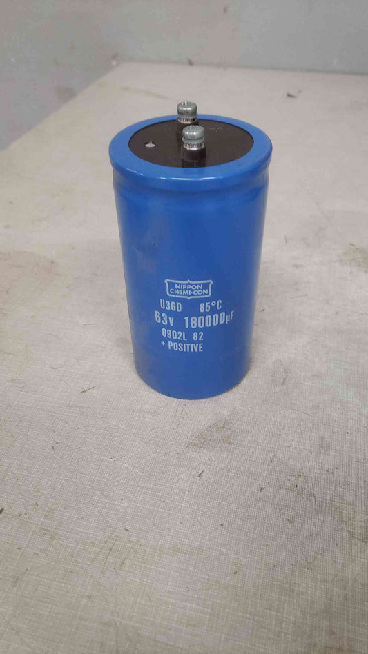 Nippon Chemi-Con 63V 180000uF Capacitor 0902L 82 (SKU: 112378)
