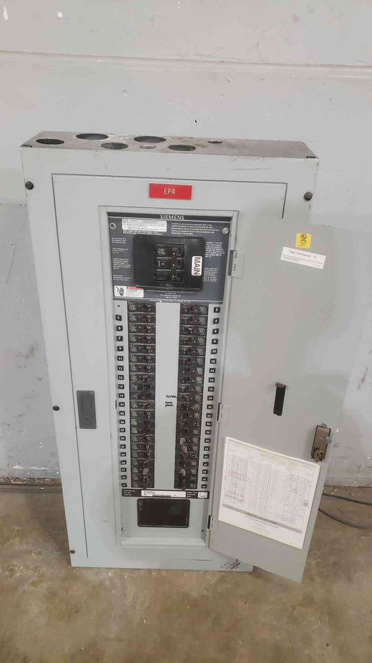 Siemens S1 Panelboard 60A Main 208Y/120V 3PH 4W 42-Cir COPPER BUS Loaded BL Type (SKU: 112387)
