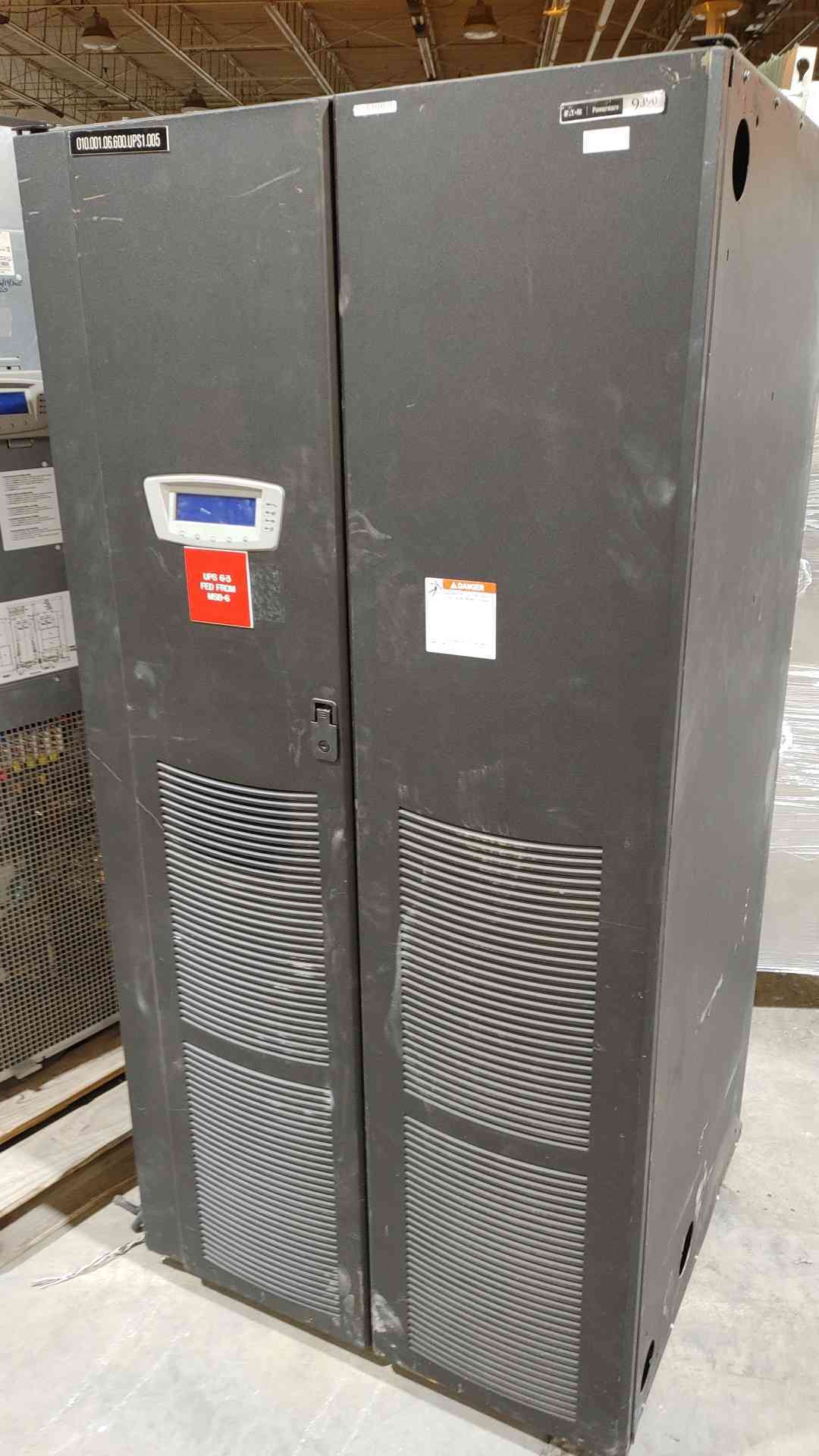 Eaton UPS 160KVA 480V 3PH 3W 9390-160 2012 AS IS for Parts (SKU:108204)