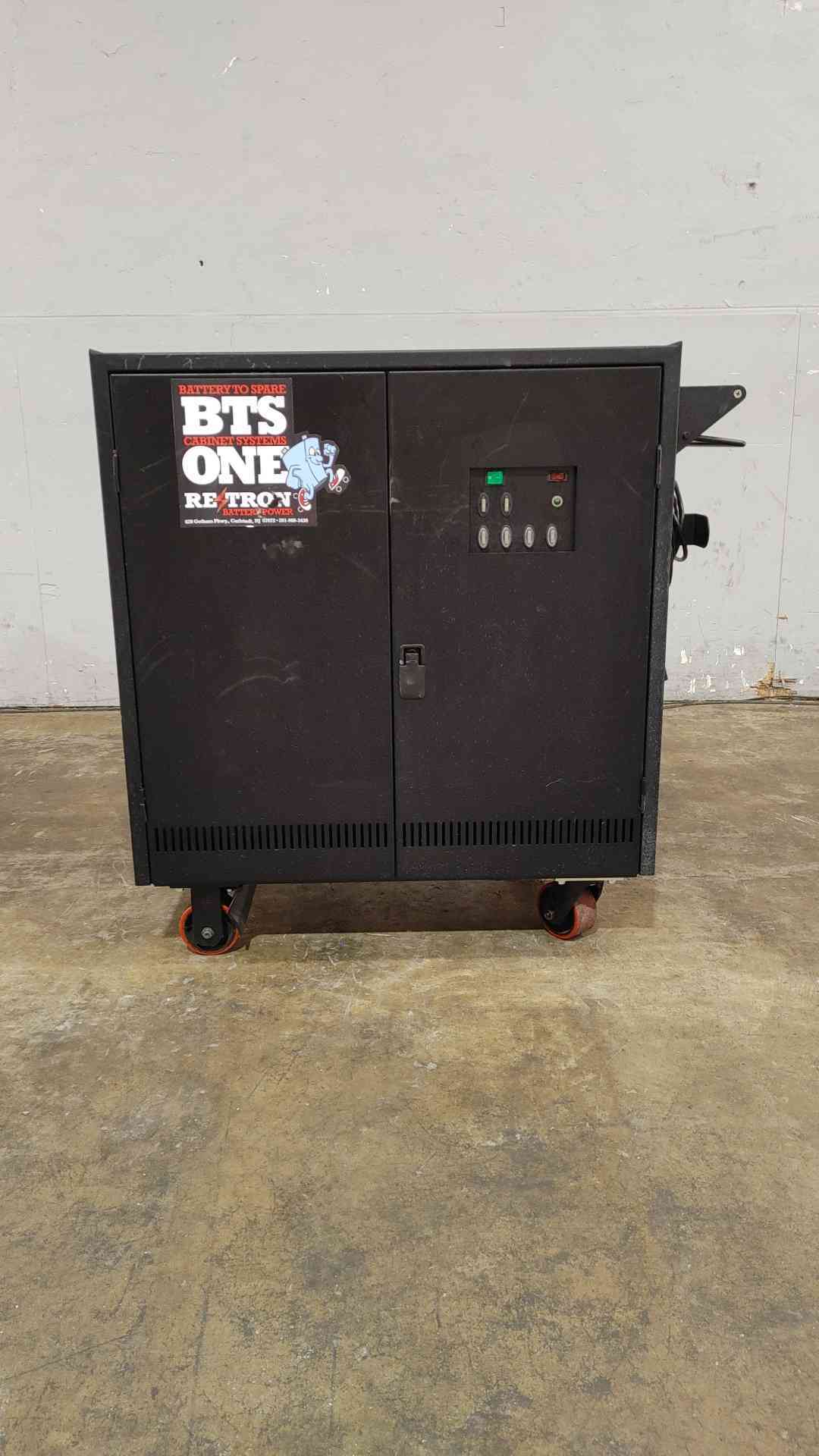 BTS-1 (Batteries to Spare) Mobile Battery Charging Cabinet System (Batteries not included) (SKU: 112446)