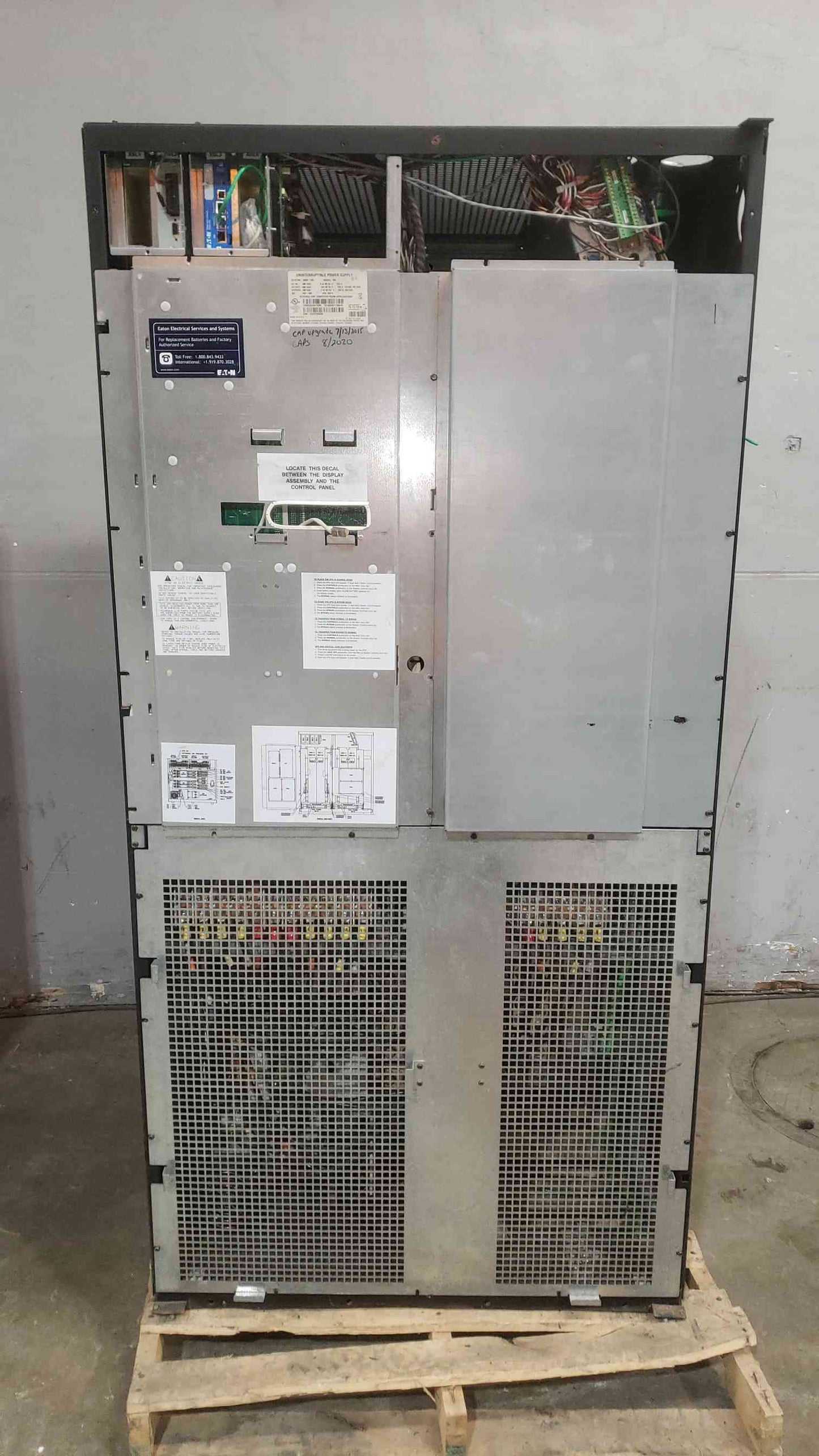 AS-IS EATON 480VAC 3PH UPS System 9390-160 (SKU: 112438)