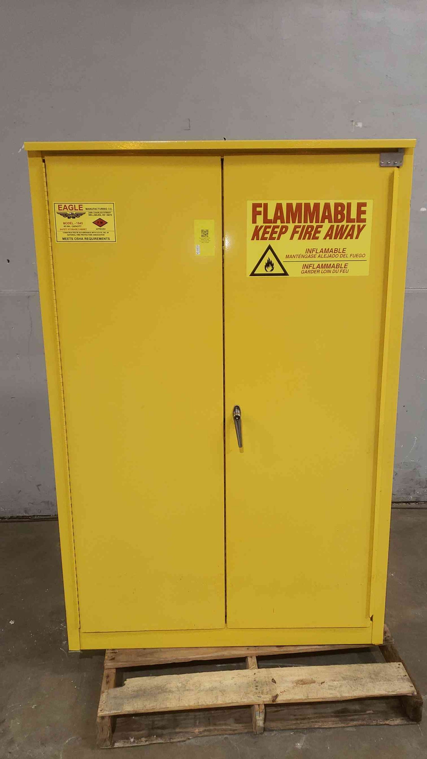 Eagle 45 GAL. Safety Storage Cabinet Model 1945 (SKU: 112455)